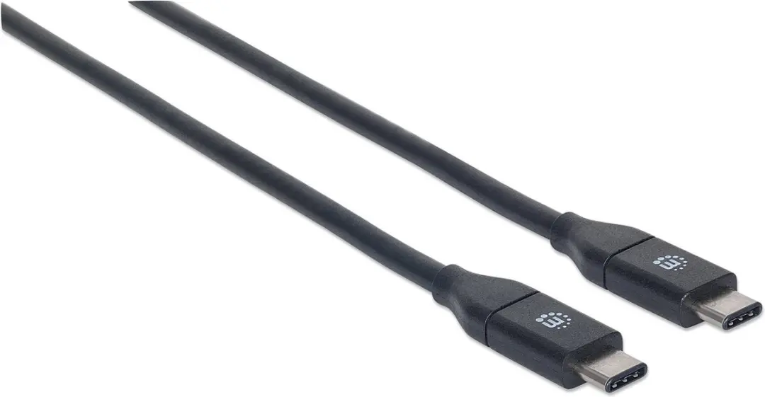 Manhattan 354899 USB-C Kabel 0.5m - Zwart