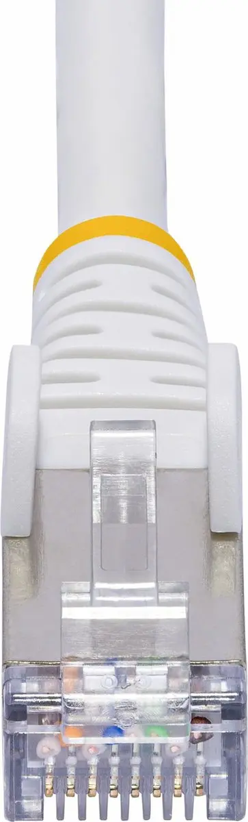 Startech CAT8 Netwerkkabel 50cm Wit - 25G/40G PoE++ - afbeelding 6 van 6