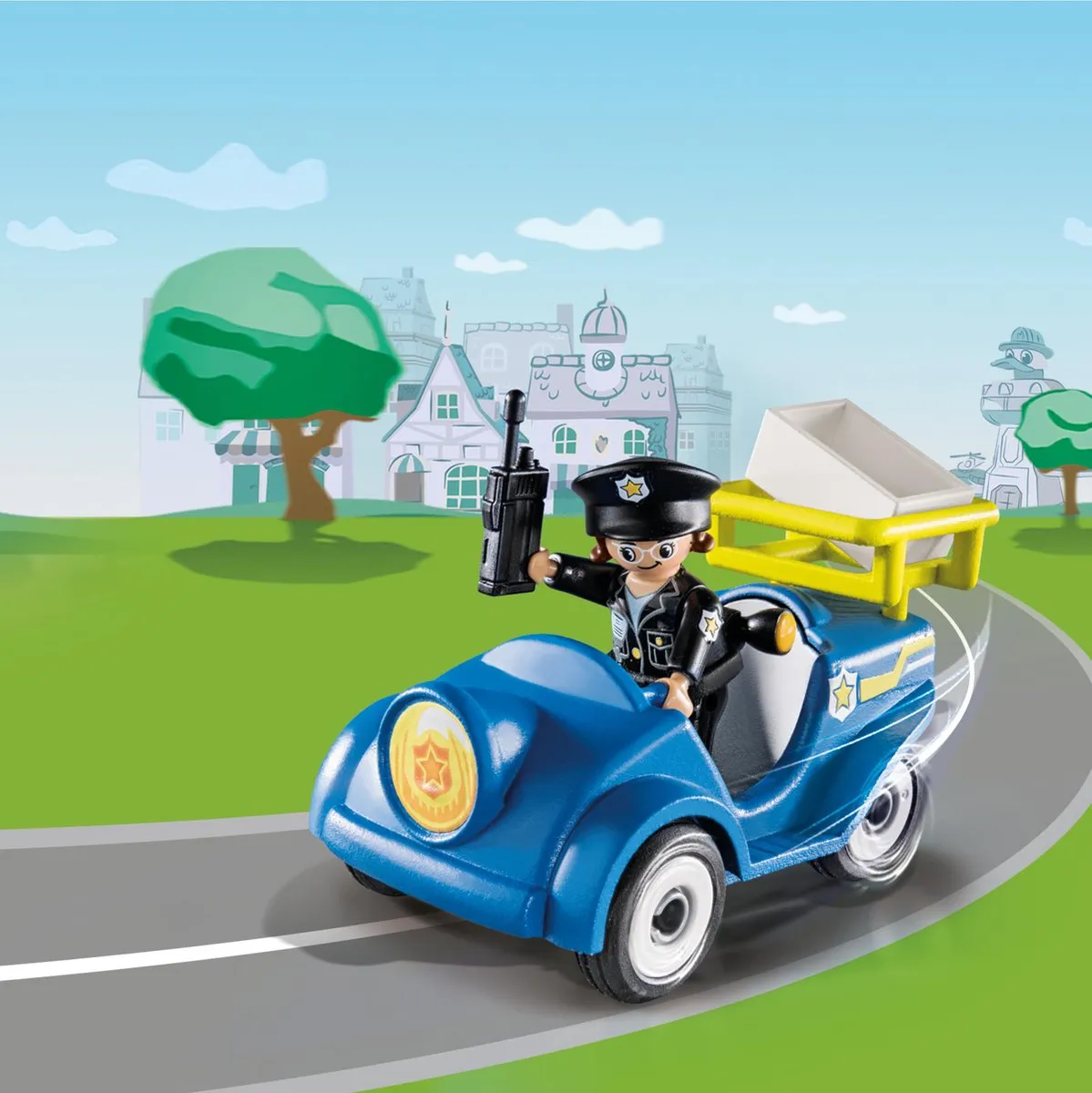 Playmobil Duck on Call Mini-politiewagen 70829 - Multicolor
