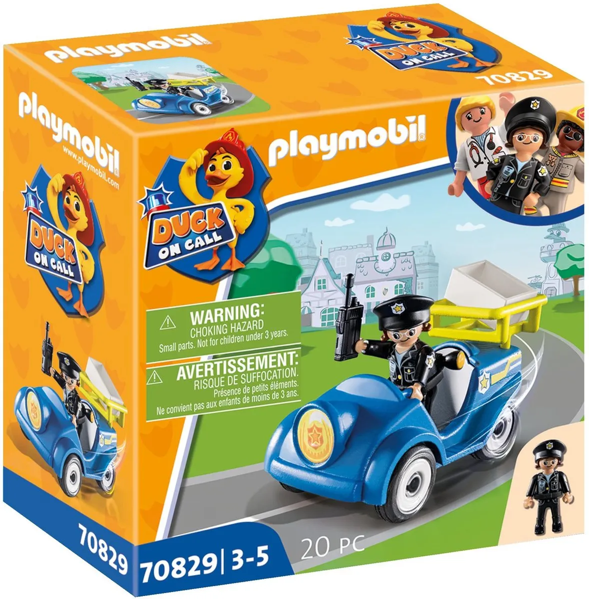 Playmobil Duck on Call Mini-politiewagen 70829