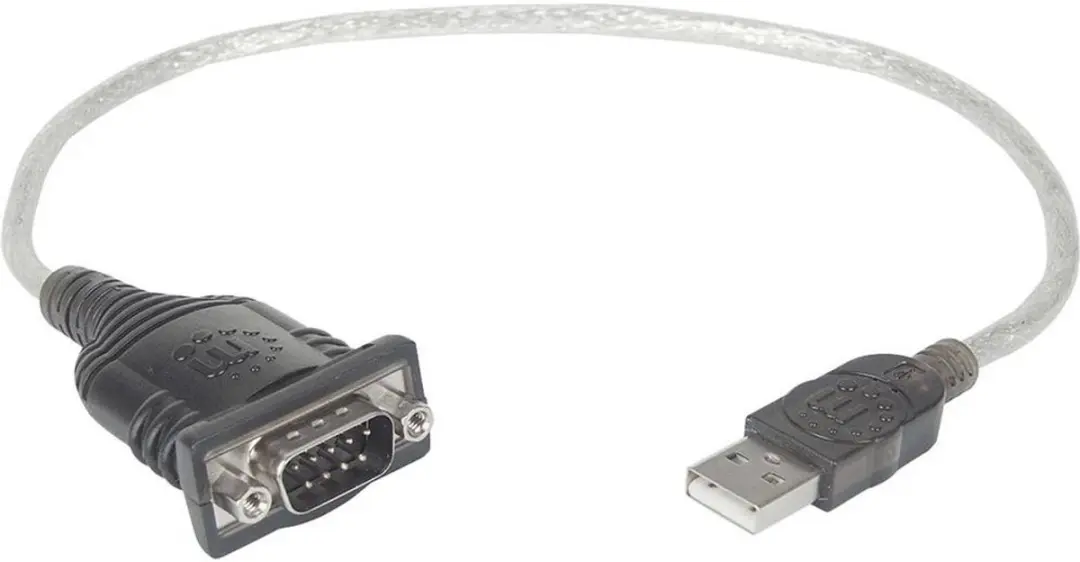 Manhattan USB 1.1 Adapter D-sub 9-polig - 45cm - Vergulde contacten