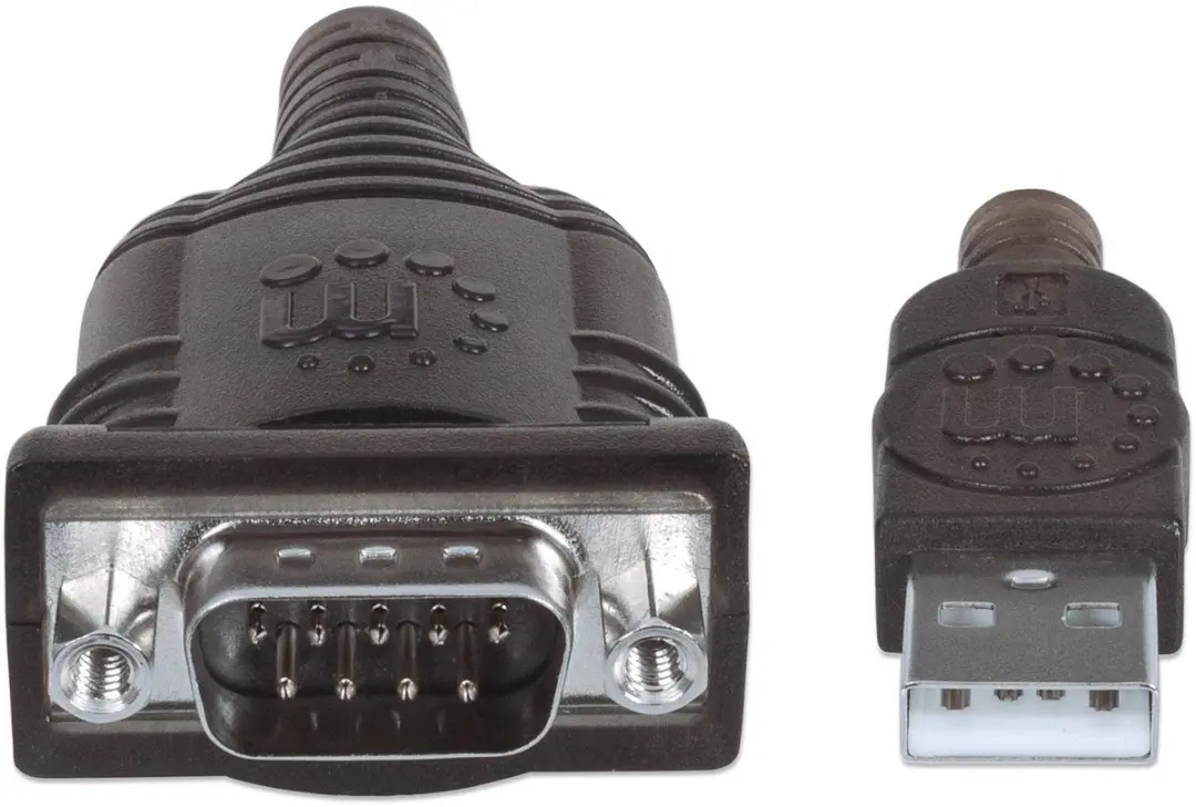 Manhattan USB 1.1 Adapter D-sub 9-polig - 45cm - Vergulde contacten