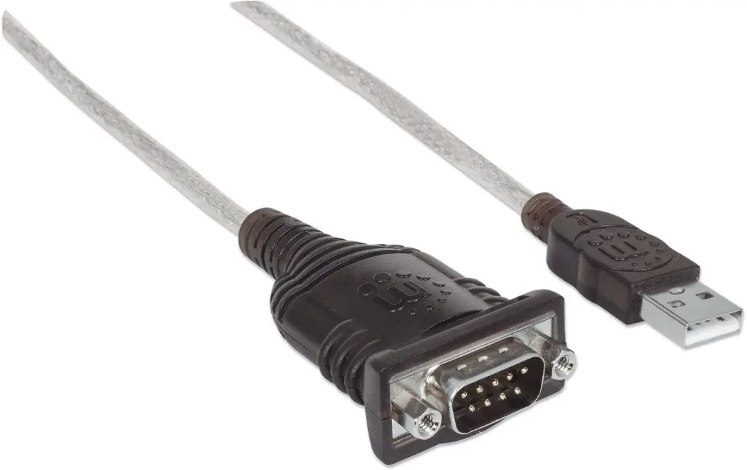 Manhattan USB 1.1 Adapter D-sub 9-polig - 45cm - Vergulde contacten