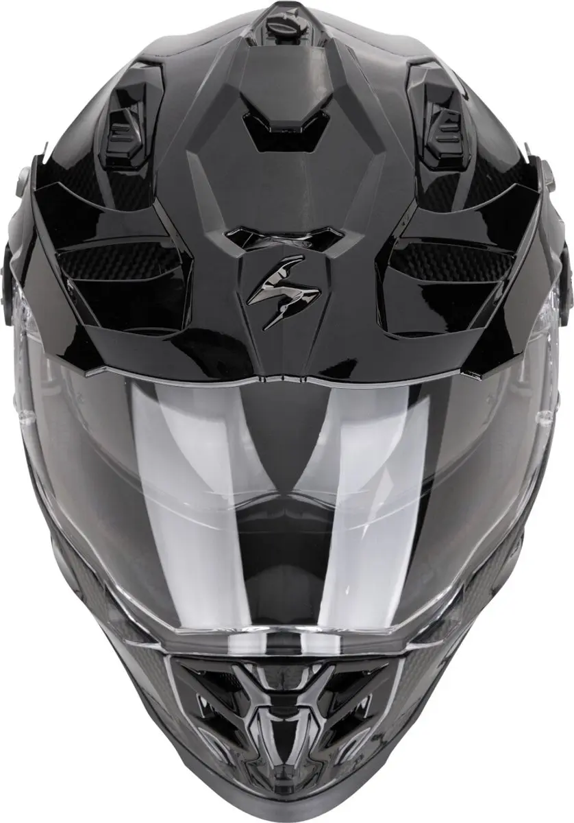 Scorpion ADF-9000 Carbon Air Adventure Integraalhelm - XL - Zwart
