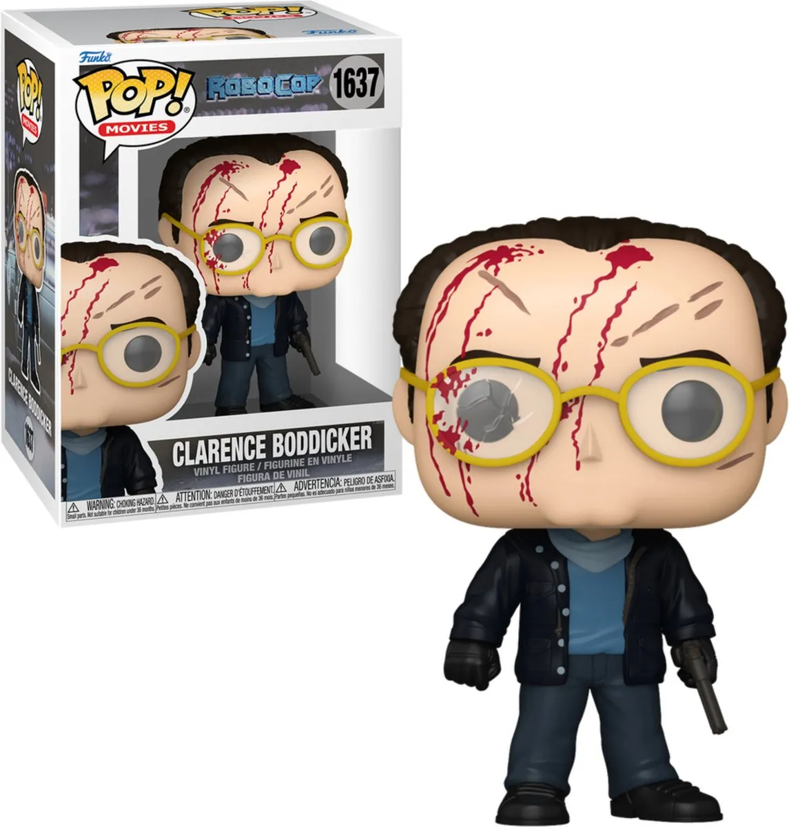 Funko Robocop Clarence Boddicker Pop! Figurine - 1637 - Multicolor