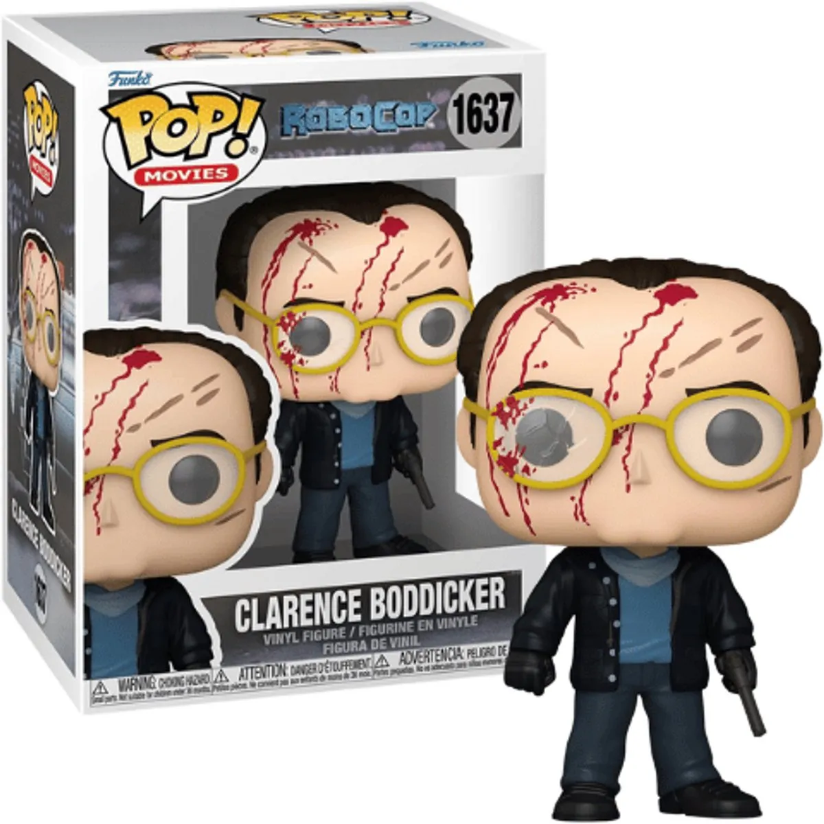 Funko Robocop Clarence Boddicker Pop! Figurine - 1637 - Multicolor