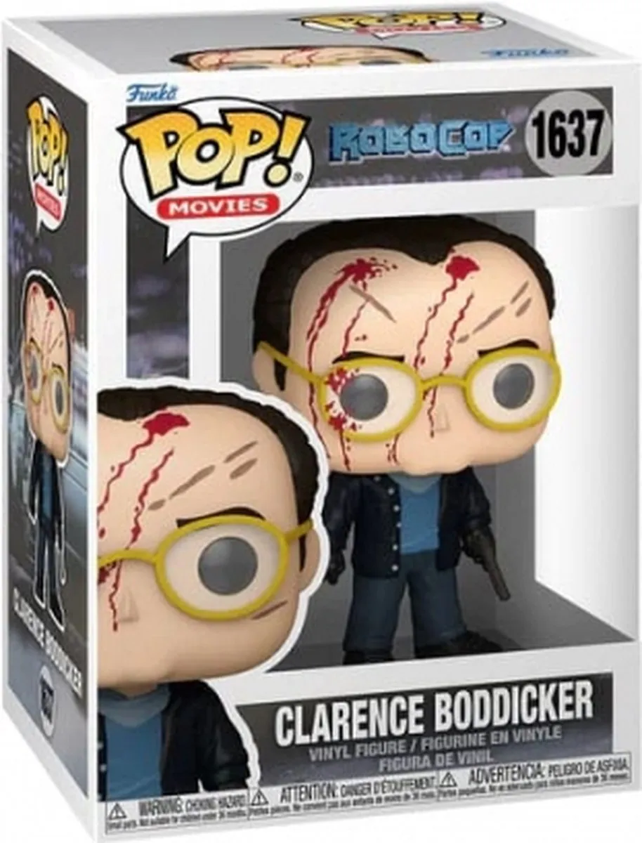 Funko Robocop Clarence Boddicker Pop! Figurine - 1637 - Multicolor
