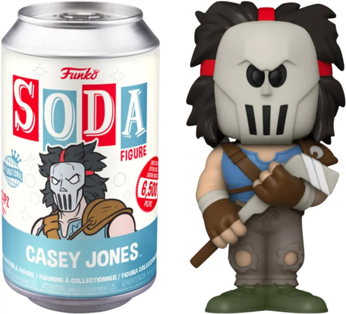 Funko Teenage Mutant Ninja Turtles Casey Jones Vinyl SODA Figure