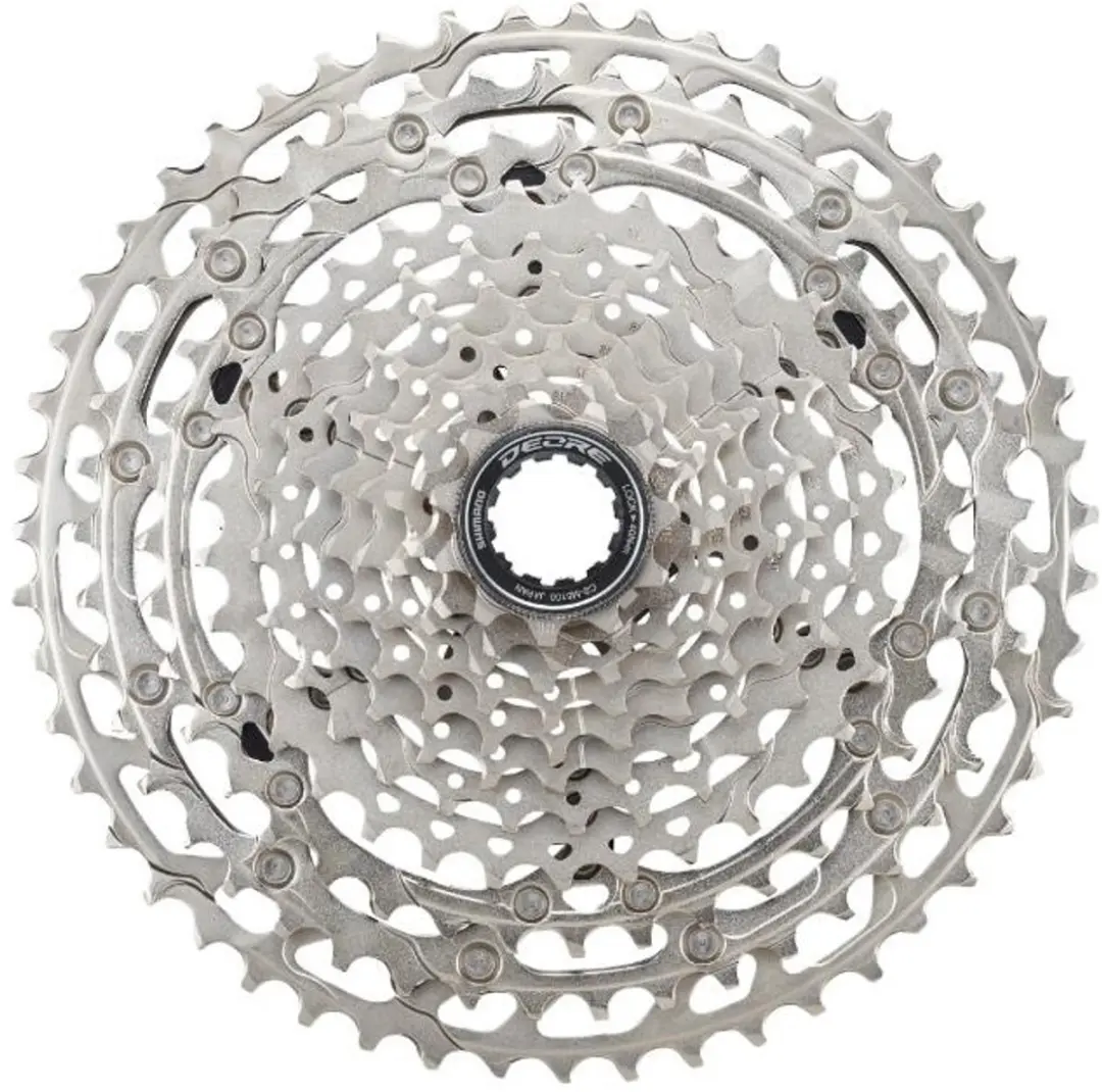 Shimano Deore CS-M5100 Cassette 11-Speed 11-51T - Zilver/Chroom