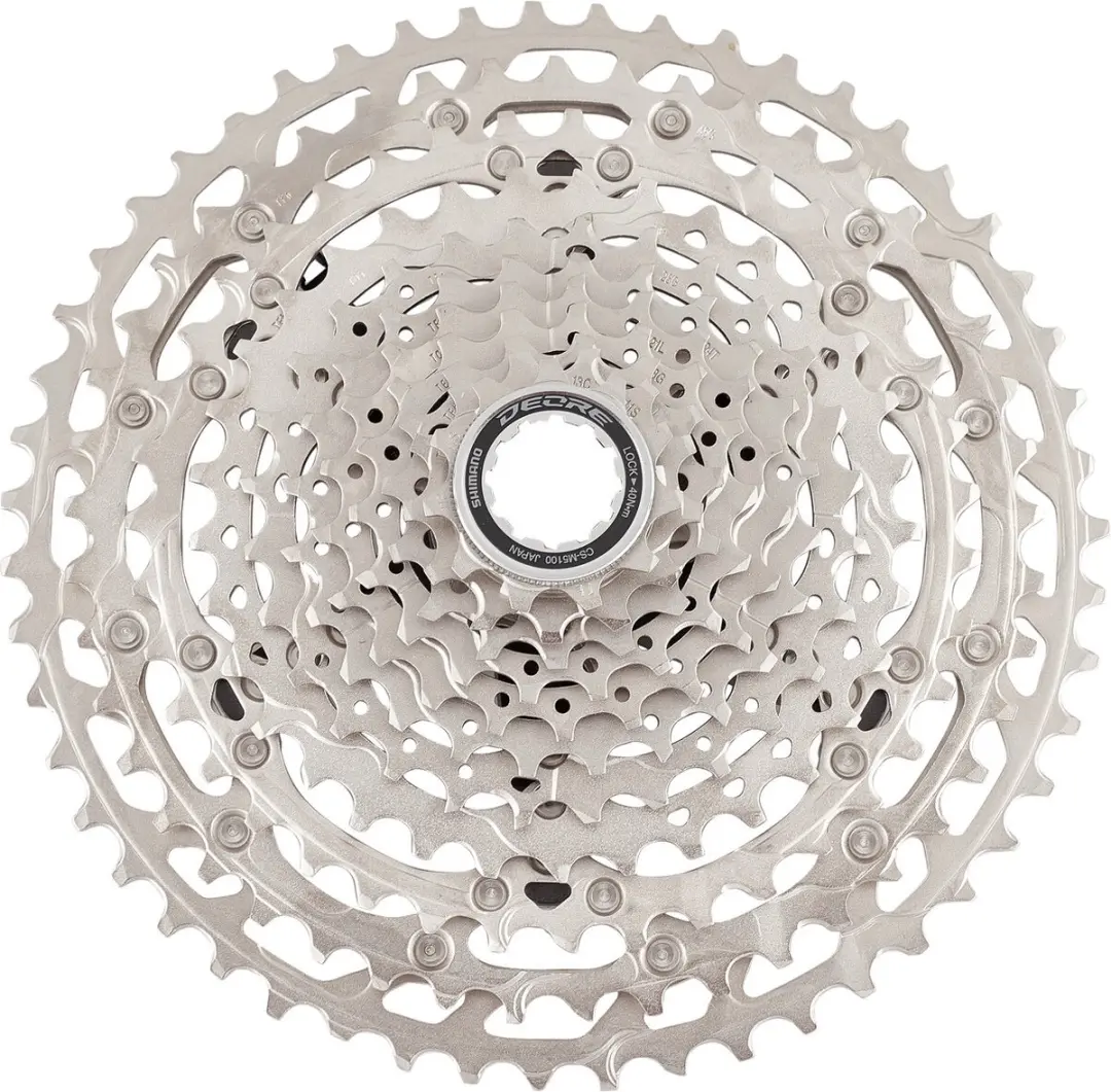 Shimano Deore CS-M5100 Cassette 11-Speed 11-51T - Zilver/Chroom