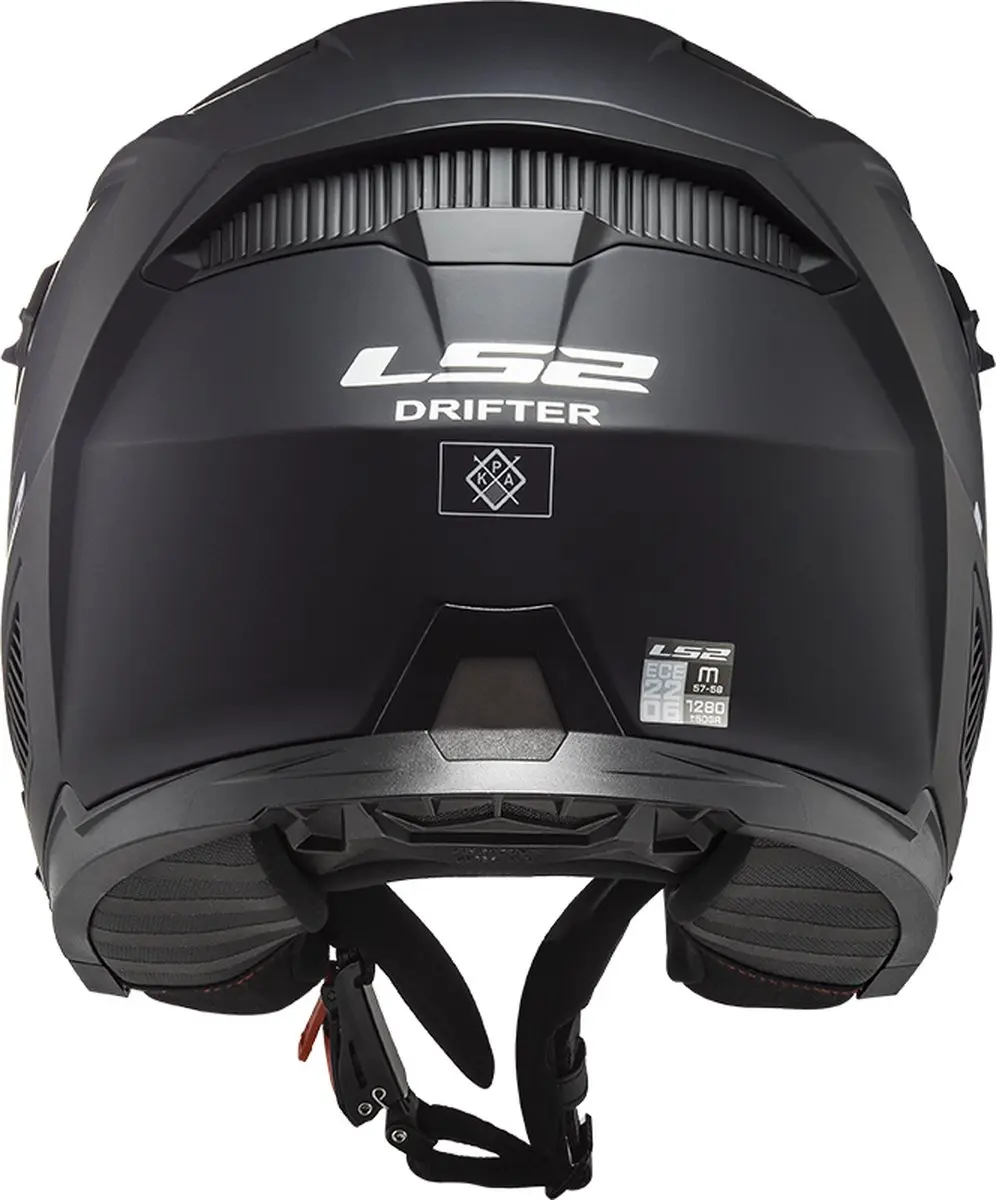 LS2 OF606 Drifter Solid Helm - XXL - Mat Zwart