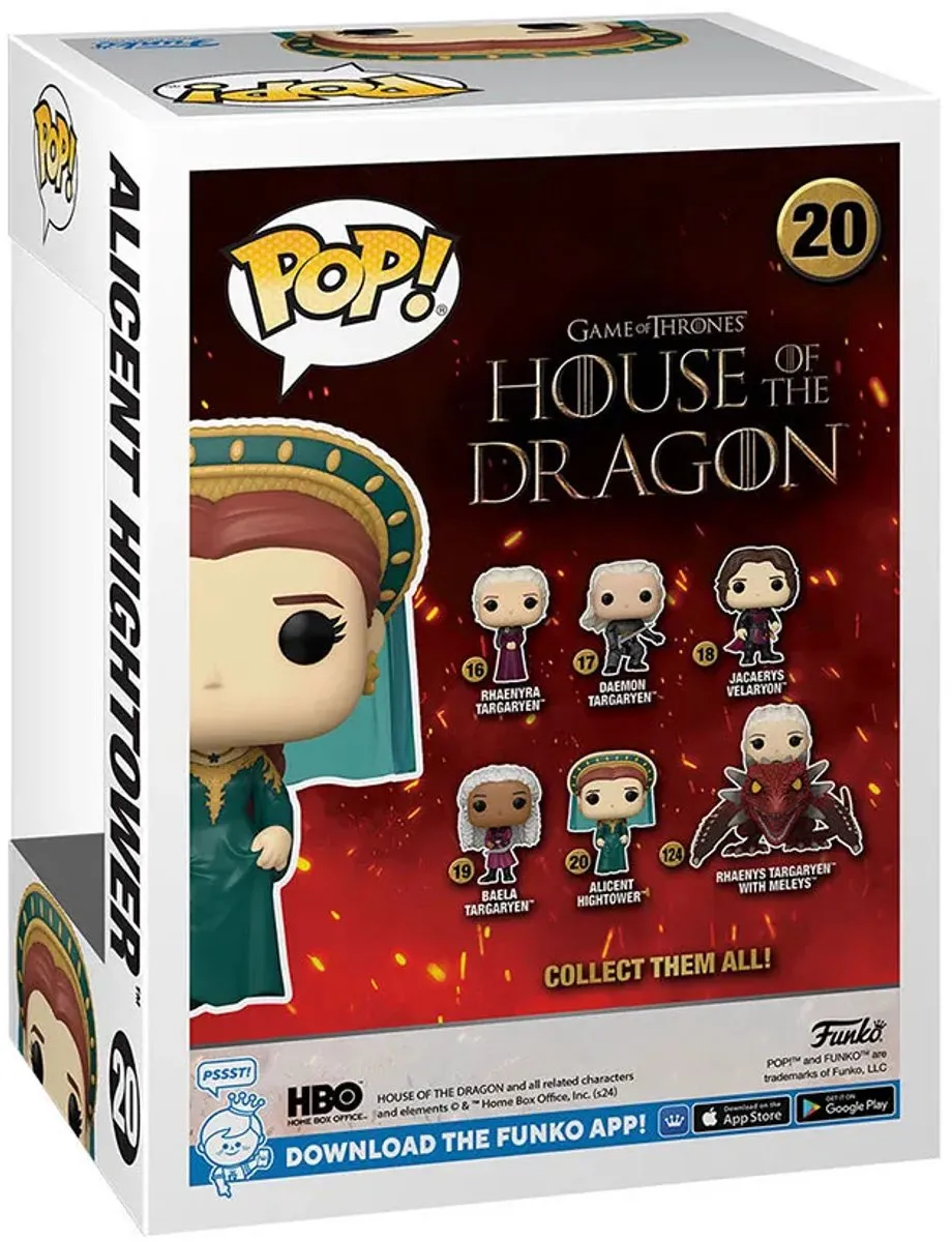 Funko Pop! Game of Thrones Alicent Hightower 79723 - Multicolor