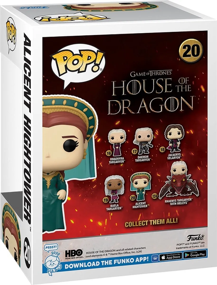 Funko Pop! Game of Thrones Alicent Hightower 79723 - Multicolor