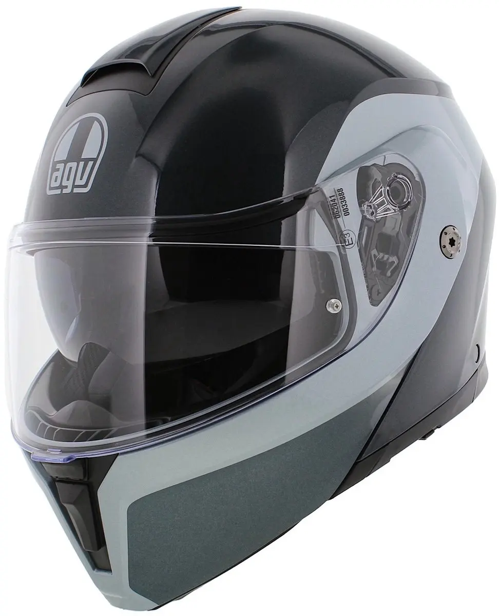 AGV Streetmodular systeemhelm Levico grijs zilver