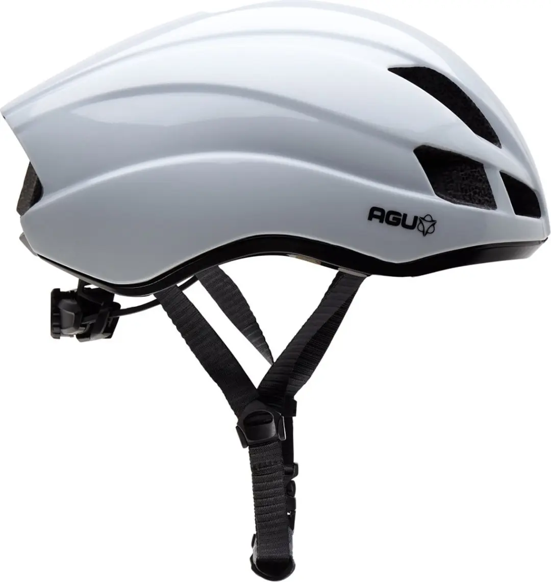 AGU Transsonic MIPS Fietshelm - Wit - 54-59 cm