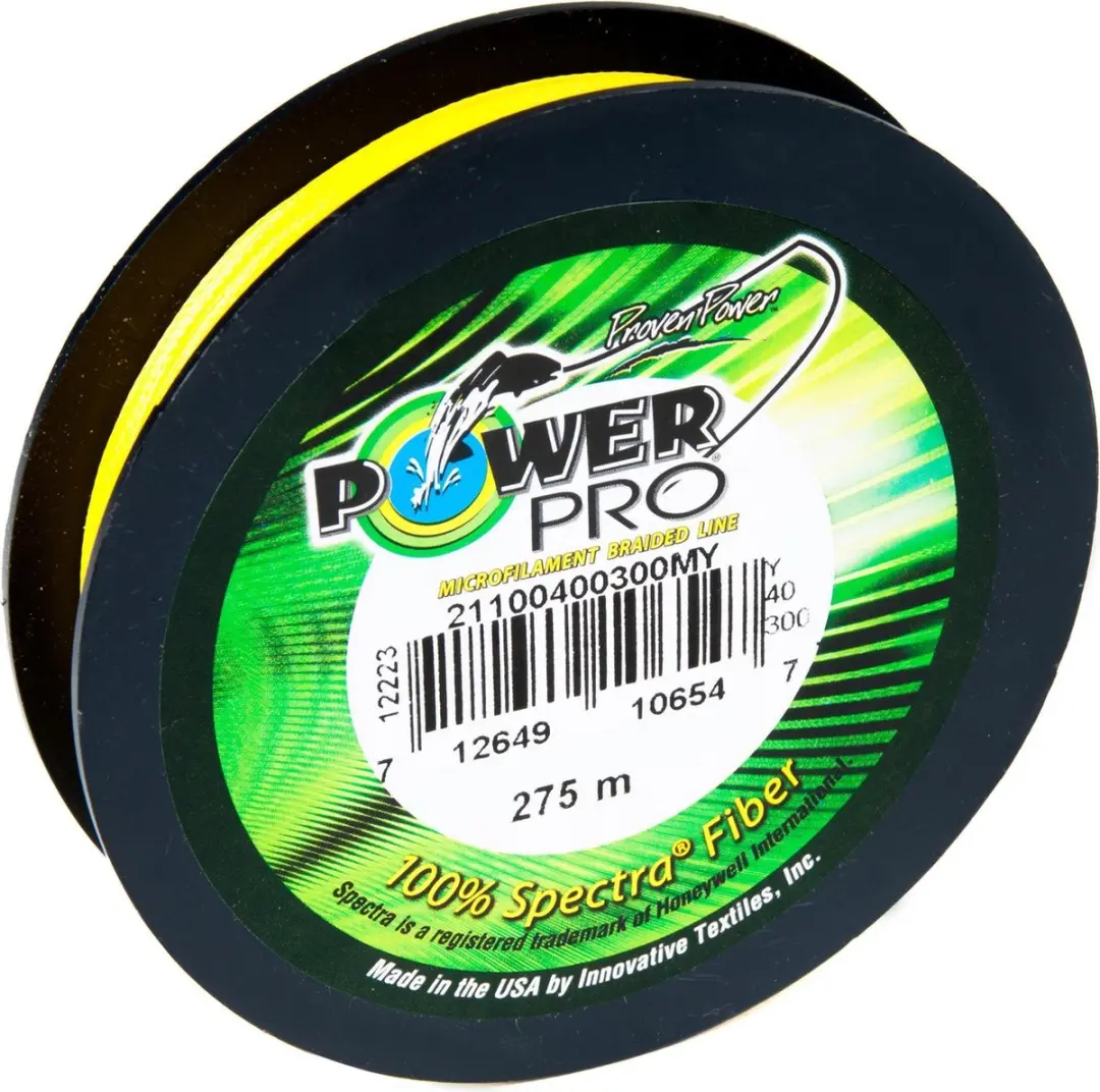 Shimano Power Pro Gevlochten Lijn 0.28mm Geel