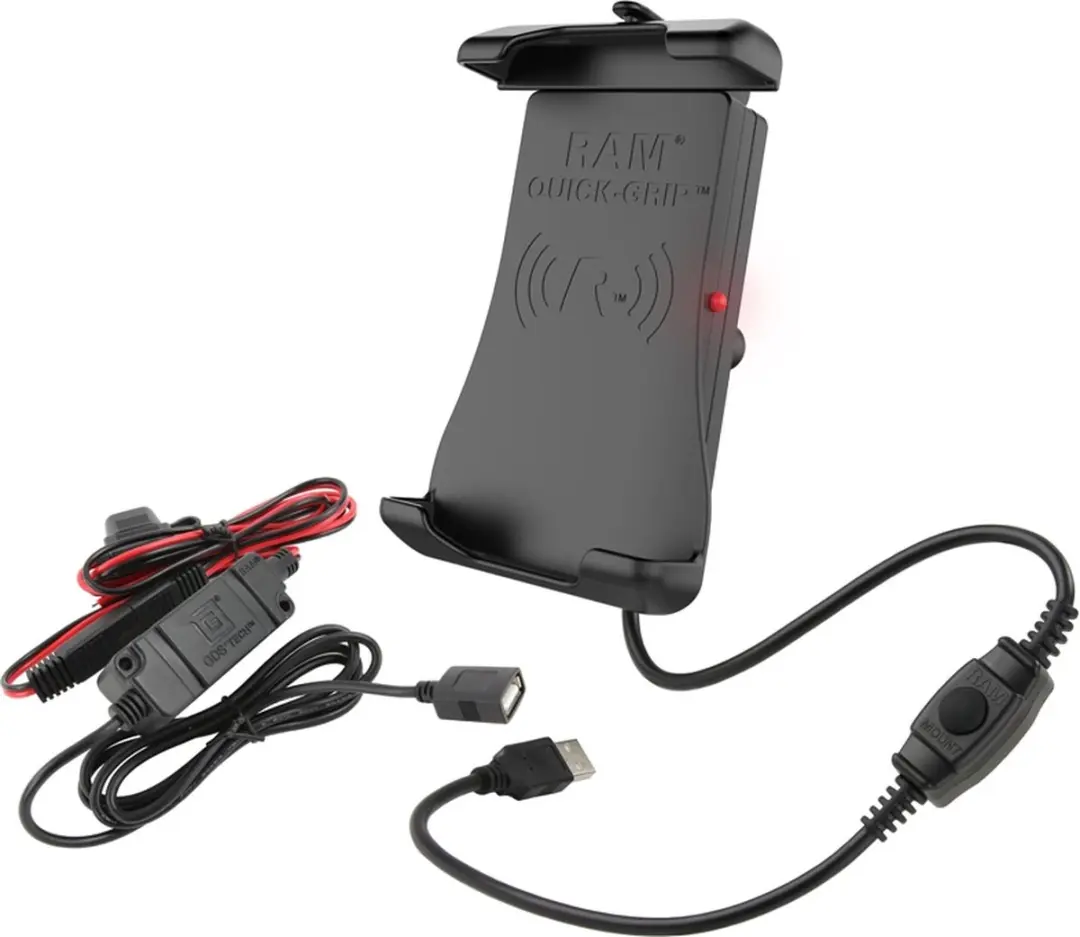 RAM® Quick Grip Wireless Charging Mount + Voeding Ball Size B