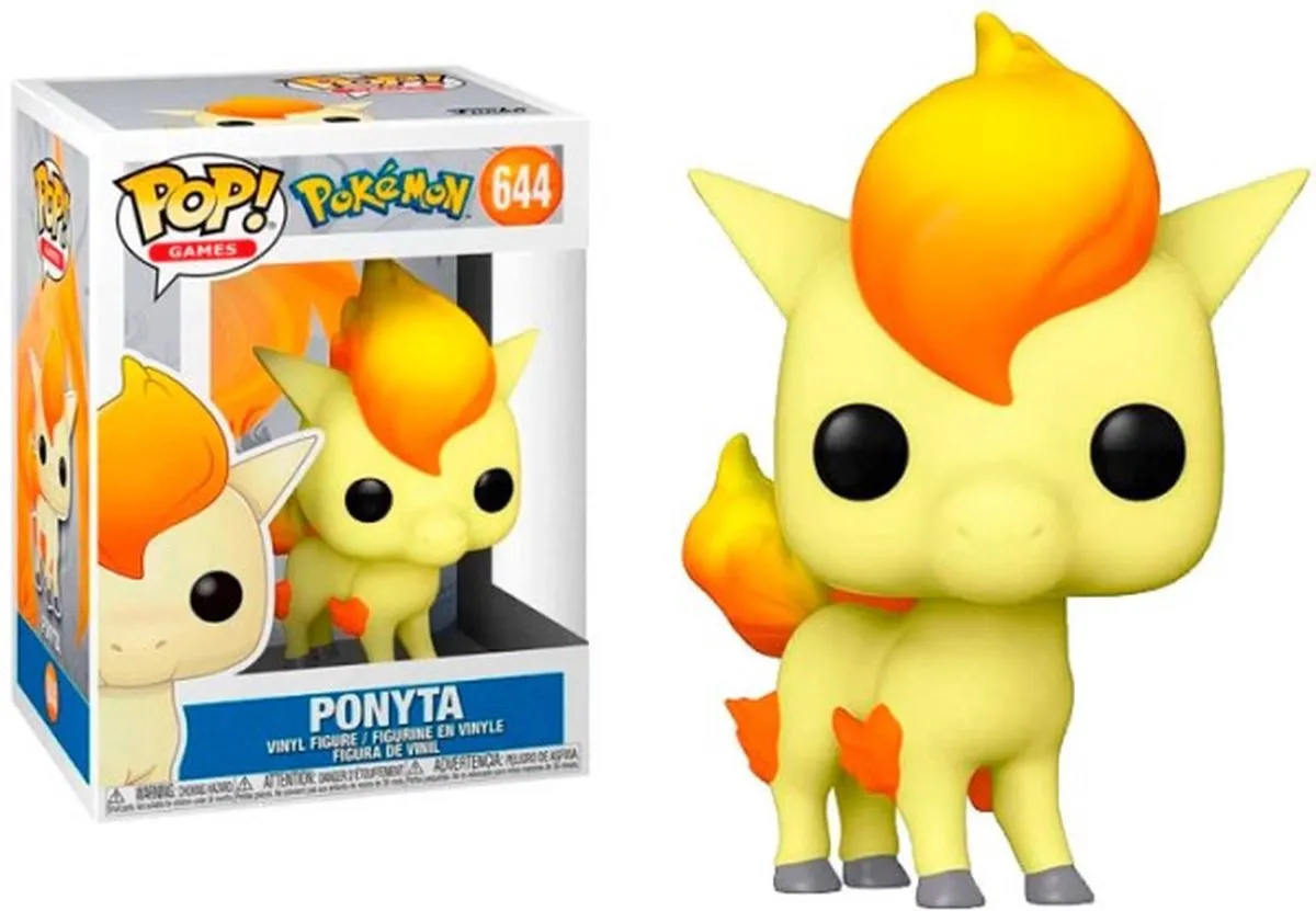 Funko Pokémon Ponyta Pop! 644 Vinyl Figuur - Meerkleurig