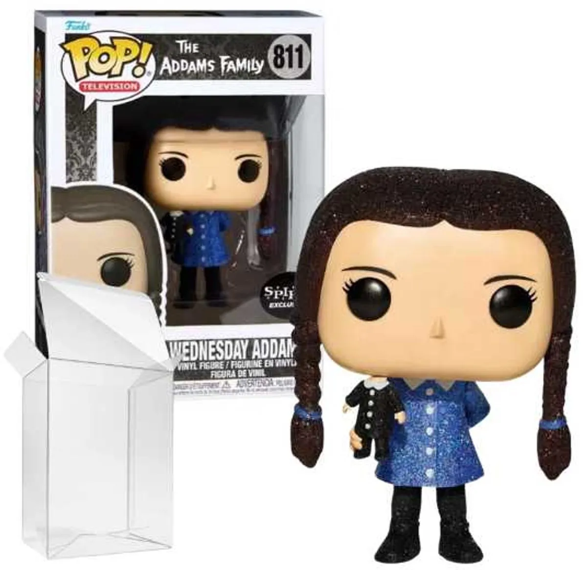 Funko Pop! Movies The Addams Family Wednesday Addams #811 Diamond Spirit Exclusive - Veelkleurig