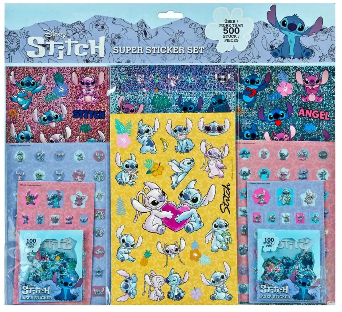 Disney Stitch Super Sticker Set