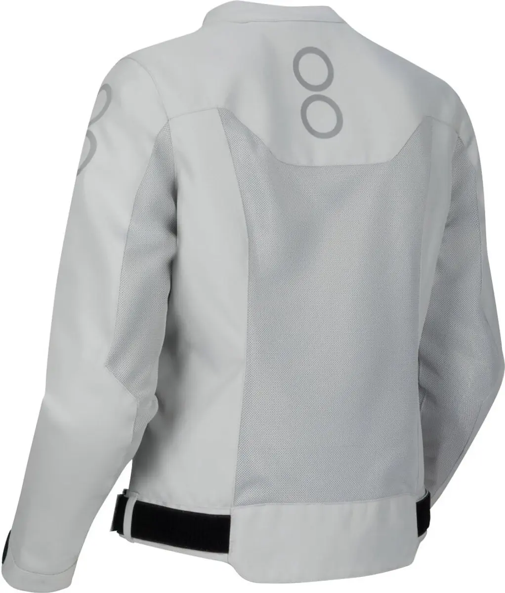 Bering Alias Mesh Dames Motorfietsjas - Lichtgrijs 36