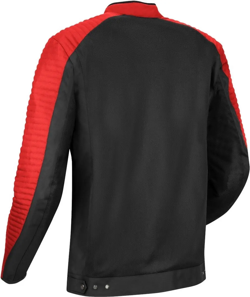 Segura Dikinson Motorfietsjas - Zwart/Rood 3XL