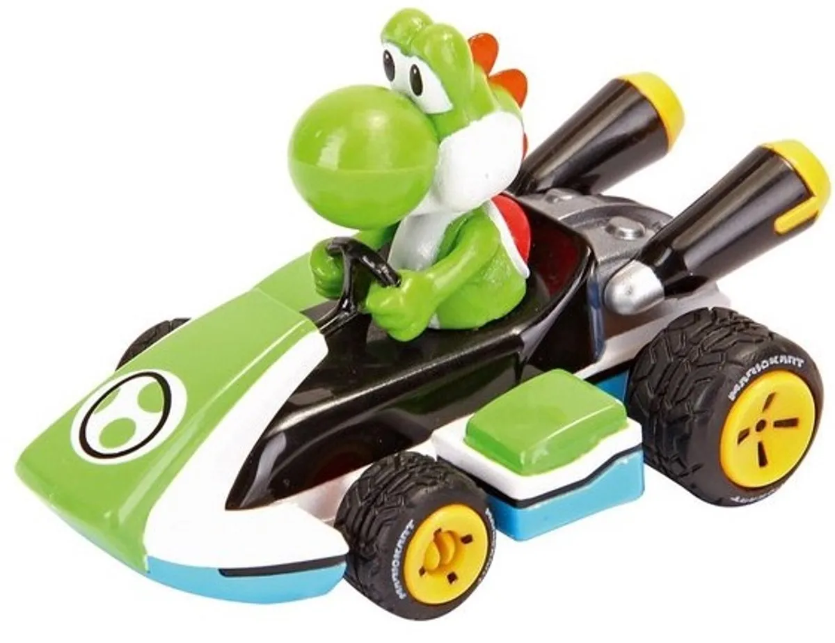 Carrera P-S Mario Kart Pull Back Auto 1:43 - Multi