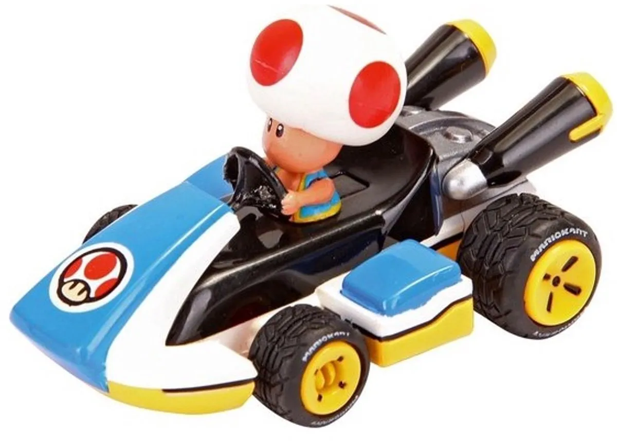 Carrera P-S Mario Kart Pull Back Auto 1:43 - Multi