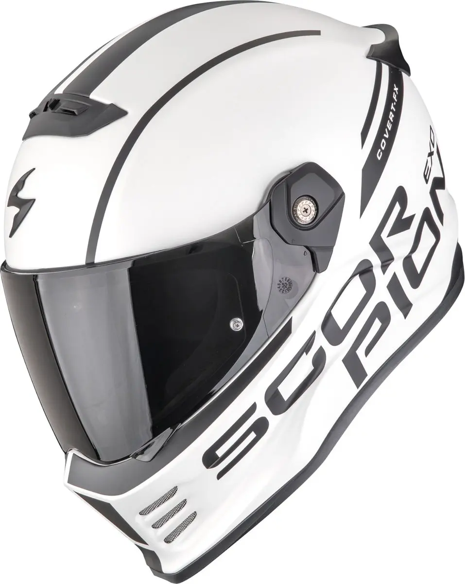 Scorpion Covert FX Danko Integraalhelm - L - Grijs/Rood - afbeelding 2 van 6