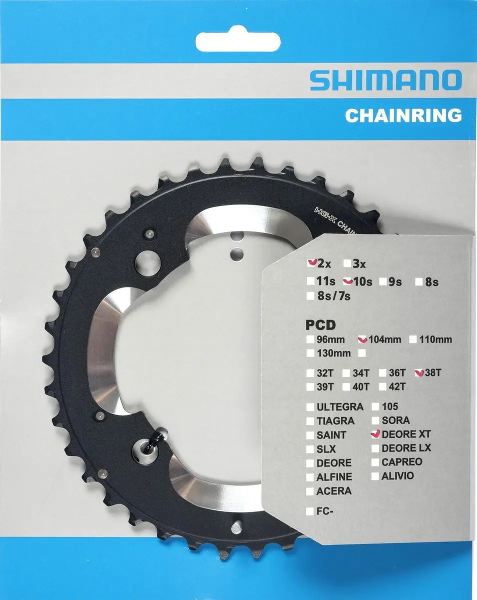 Shimano Deore XT FC-M785 Kettingblad 38T