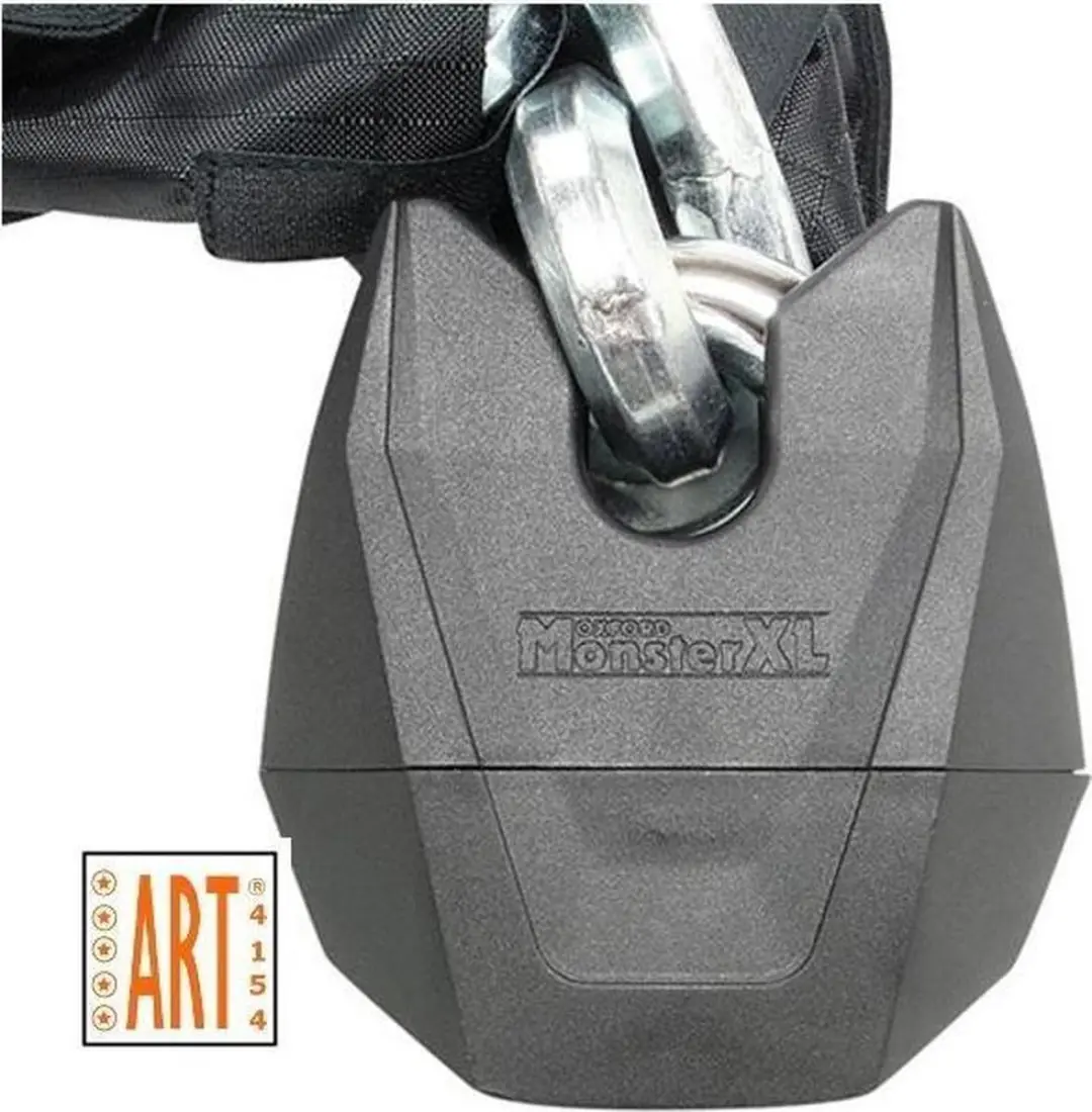 Oxford ART-5 Monster-XL Kettingslot 120cm - Zwart