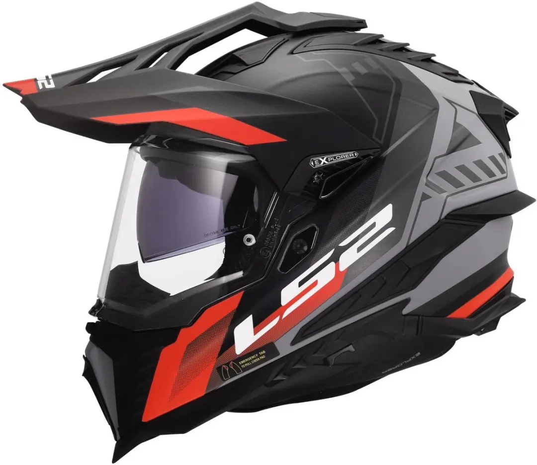 LS2 Explorer Hexa MX701 Helm - XL - Meerkleurig