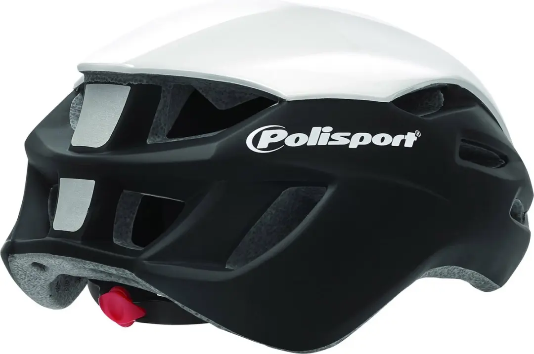 Polisport Aero Road Helm L 58-61cm - Mat Wit/Grijs - afbeelding 3 van 5