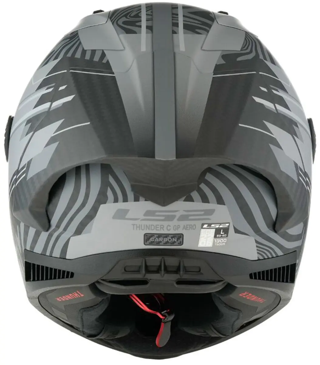 LS2 FF805 Thunder GP Aero Polar Helm - XXL