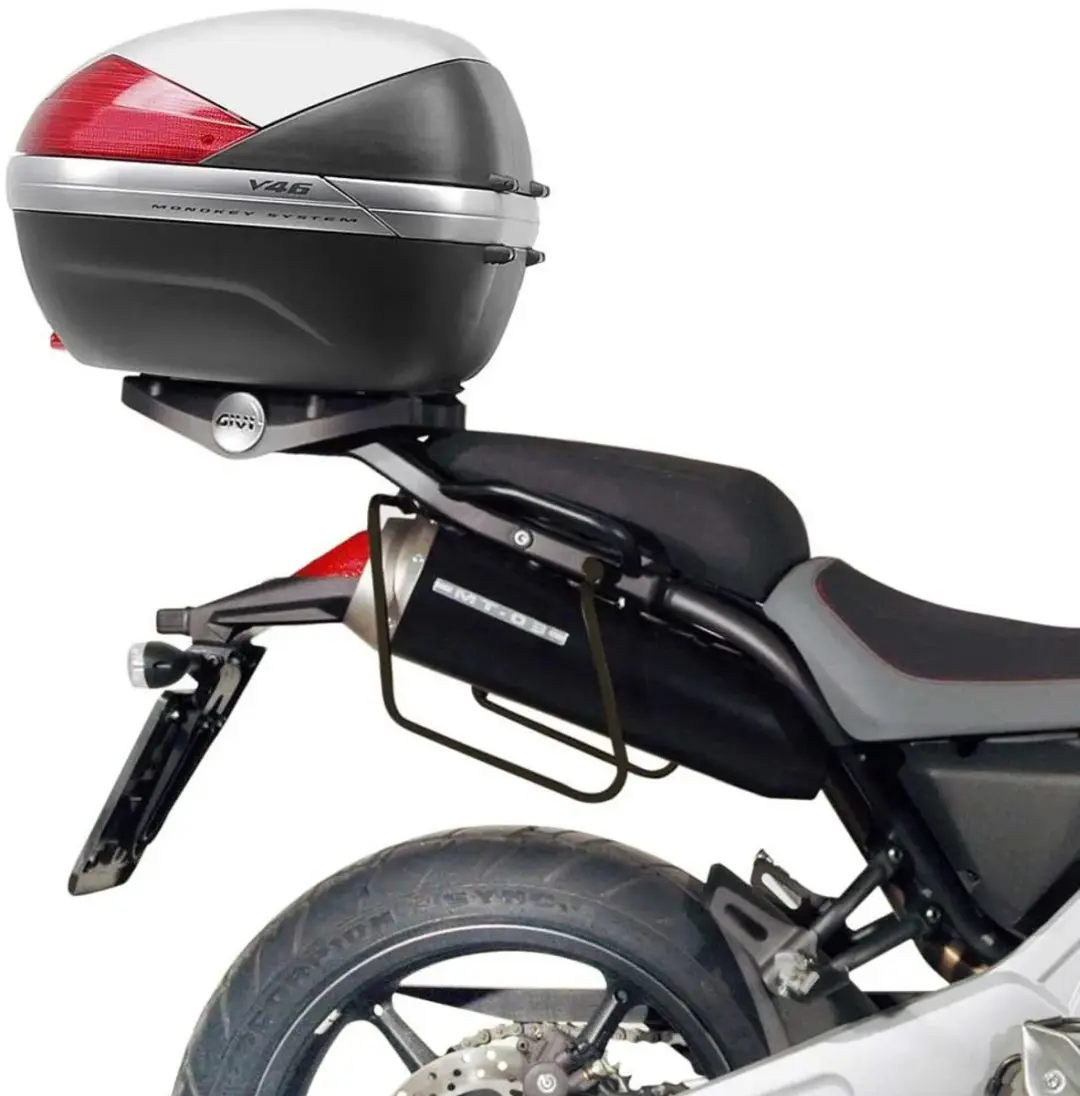 Givi Soft Yamaha Mt-03 660 Zadeltassen Montage Zwart