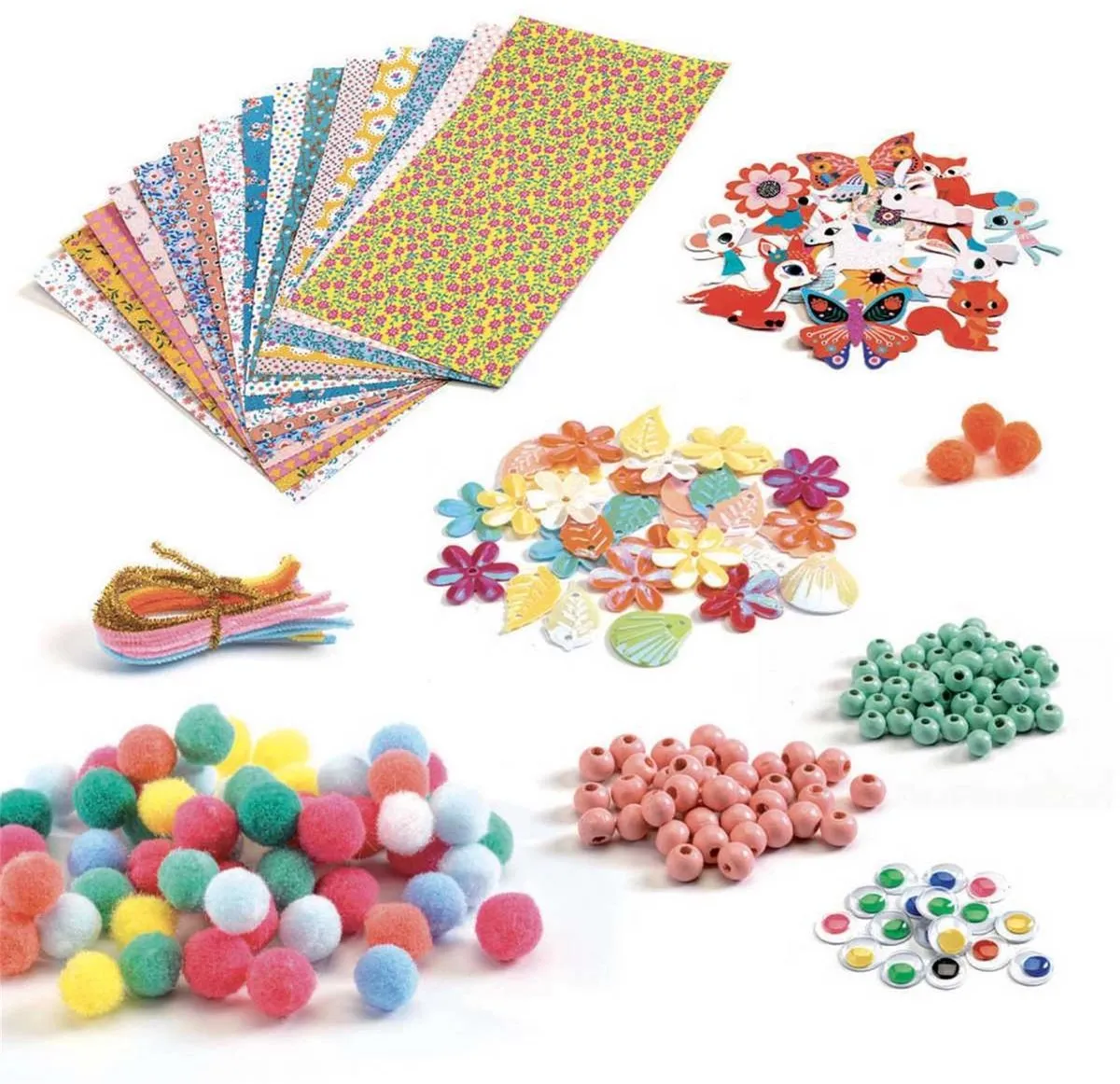 Djeco Creativity Kit Knutseldoos - Meerkleurig