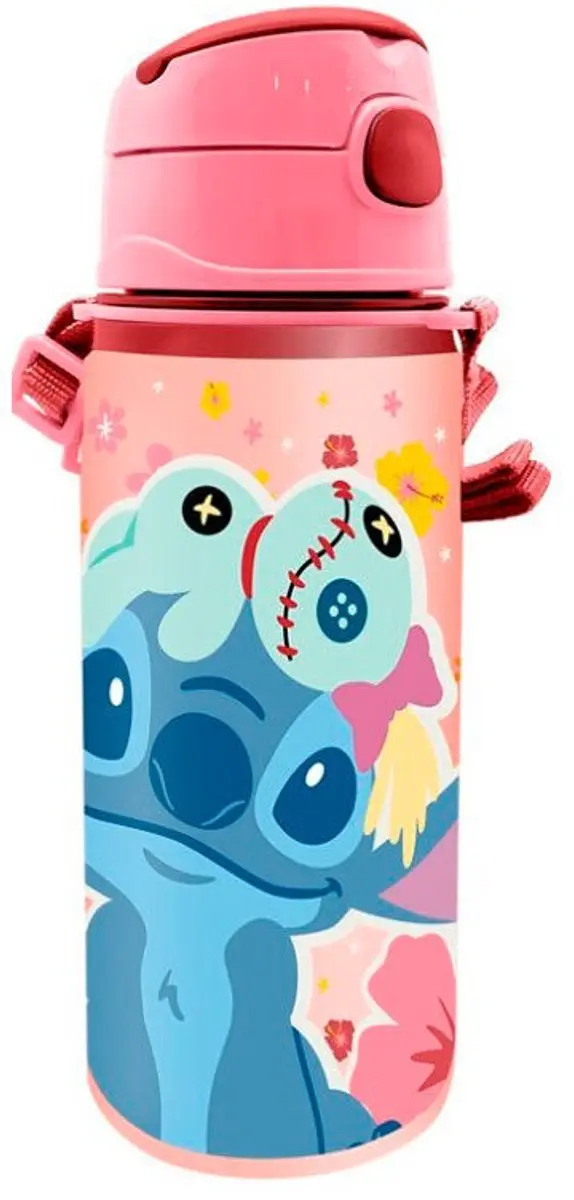 Disney Lilo & Stitch drinkfles/drinkbeker/bidon met drinktuitje