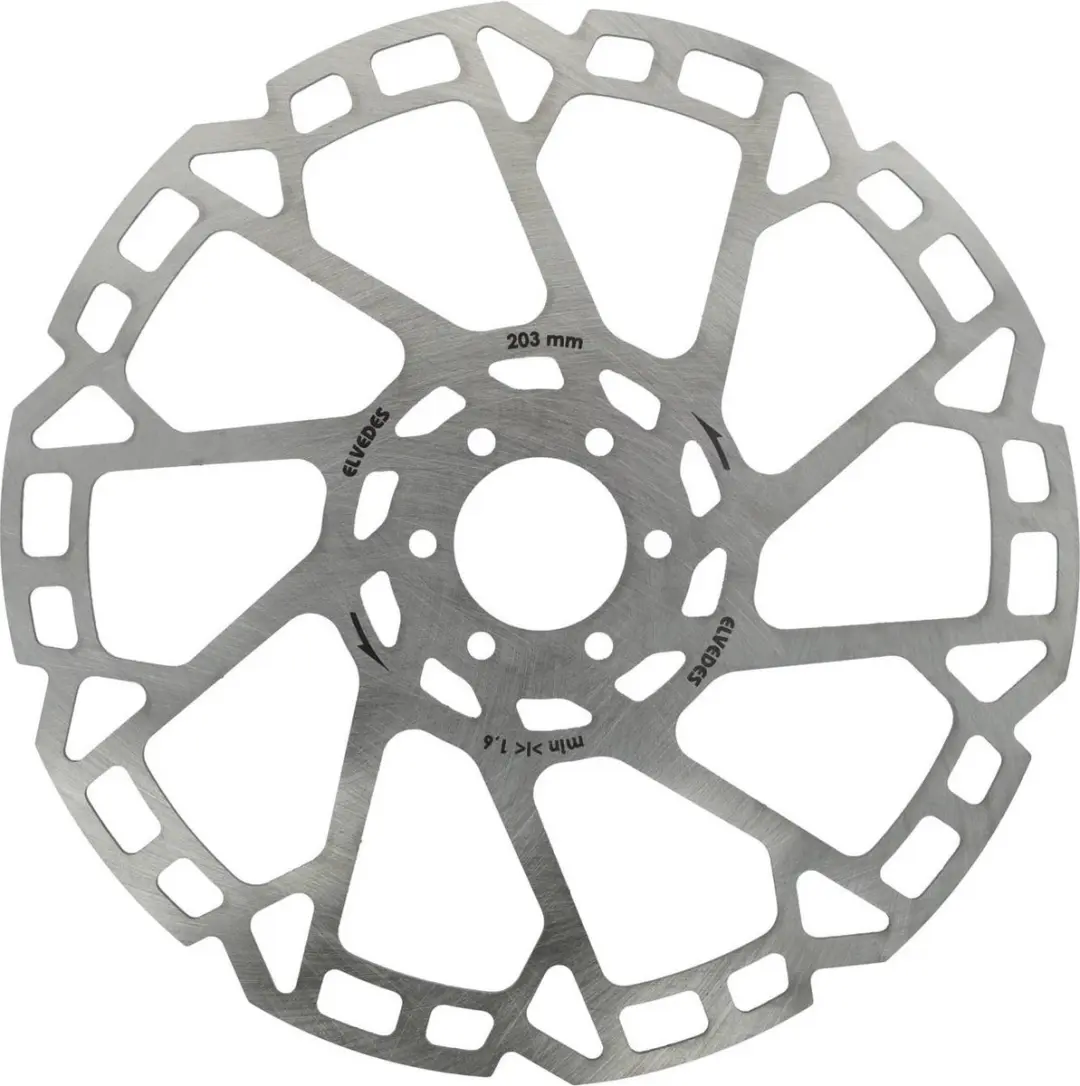Elvedes Remschijf 6-gaats ø203mm T=1,8mm