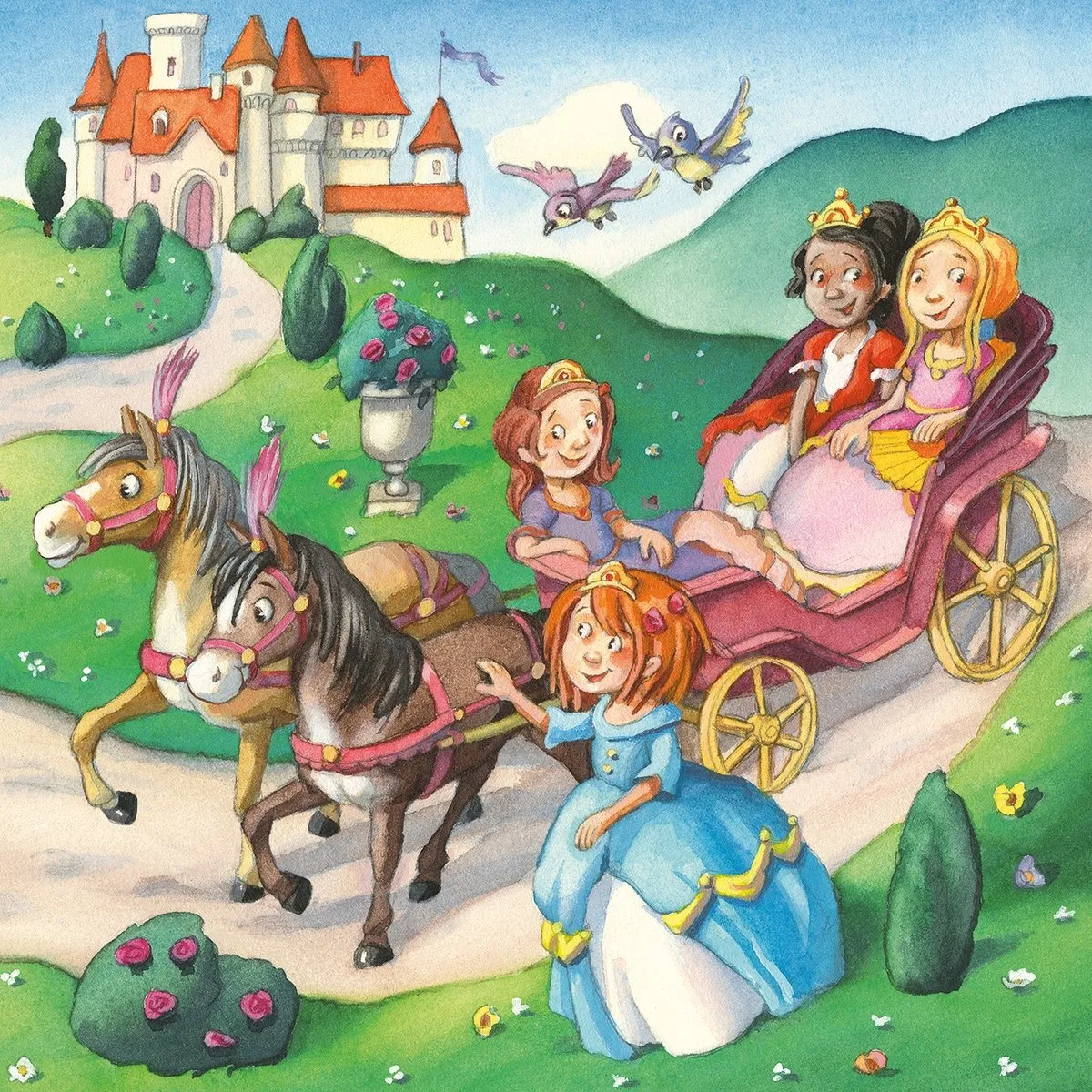 Ravensburger Kleine Prinsessen Legpuzzel 49 Stuks - 3x49