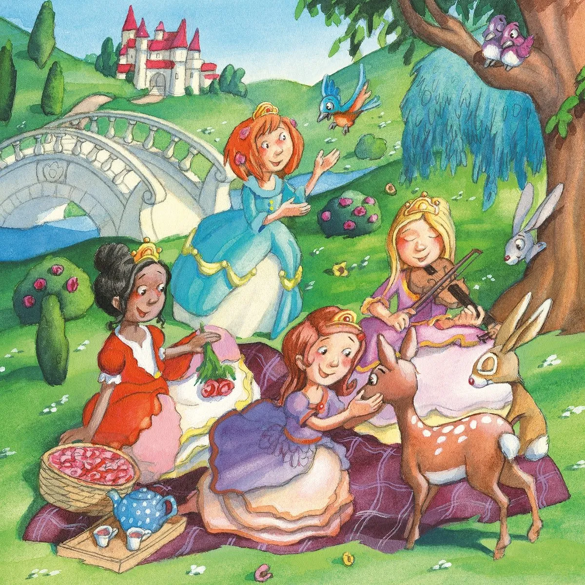 Ravensburger Kleine Prinsessen Legpuzzel 49 Stuks - 3x49