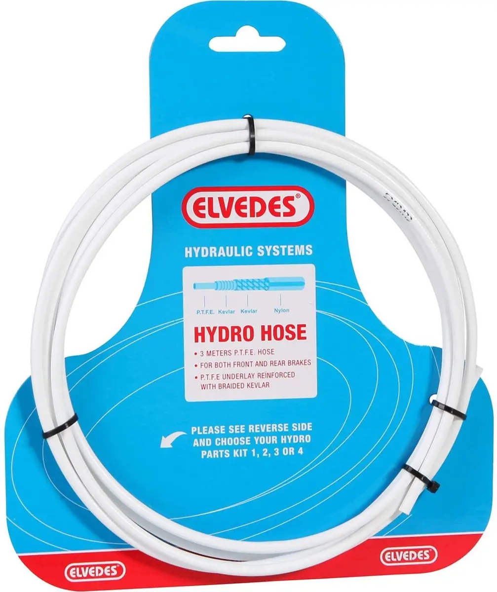 Elvedes Schijfrem Hydro Slang - Wit