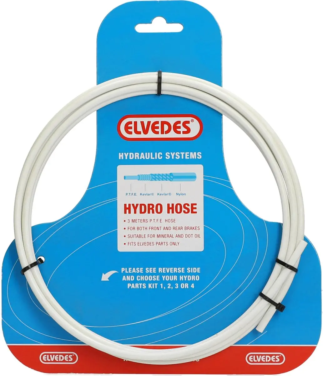 Elvedes Schijfrem Hydro Slang - Wit