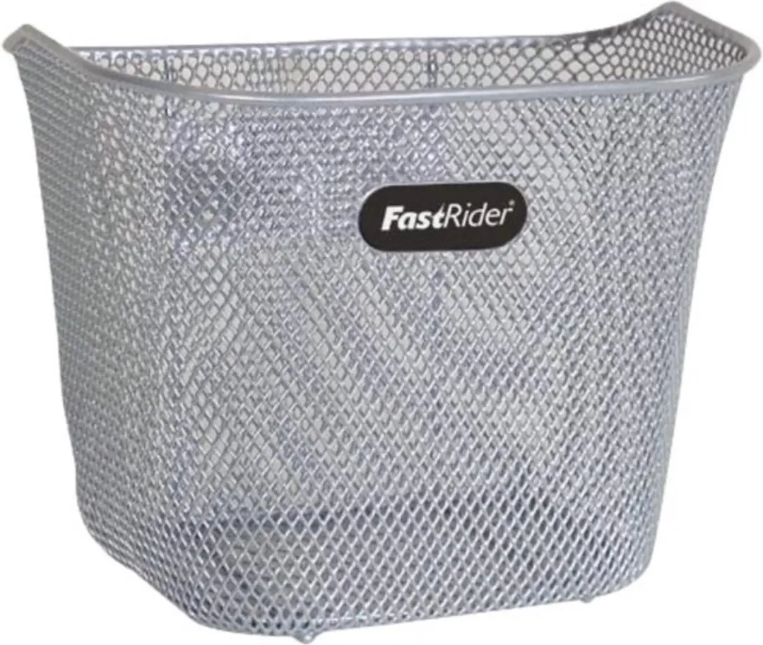 Fastrider Fietsmand kind kid zilver