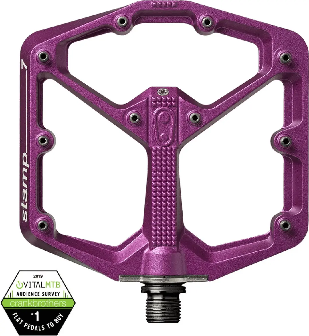 Crankbrothers Stamp 7 Pedalen - Paars S