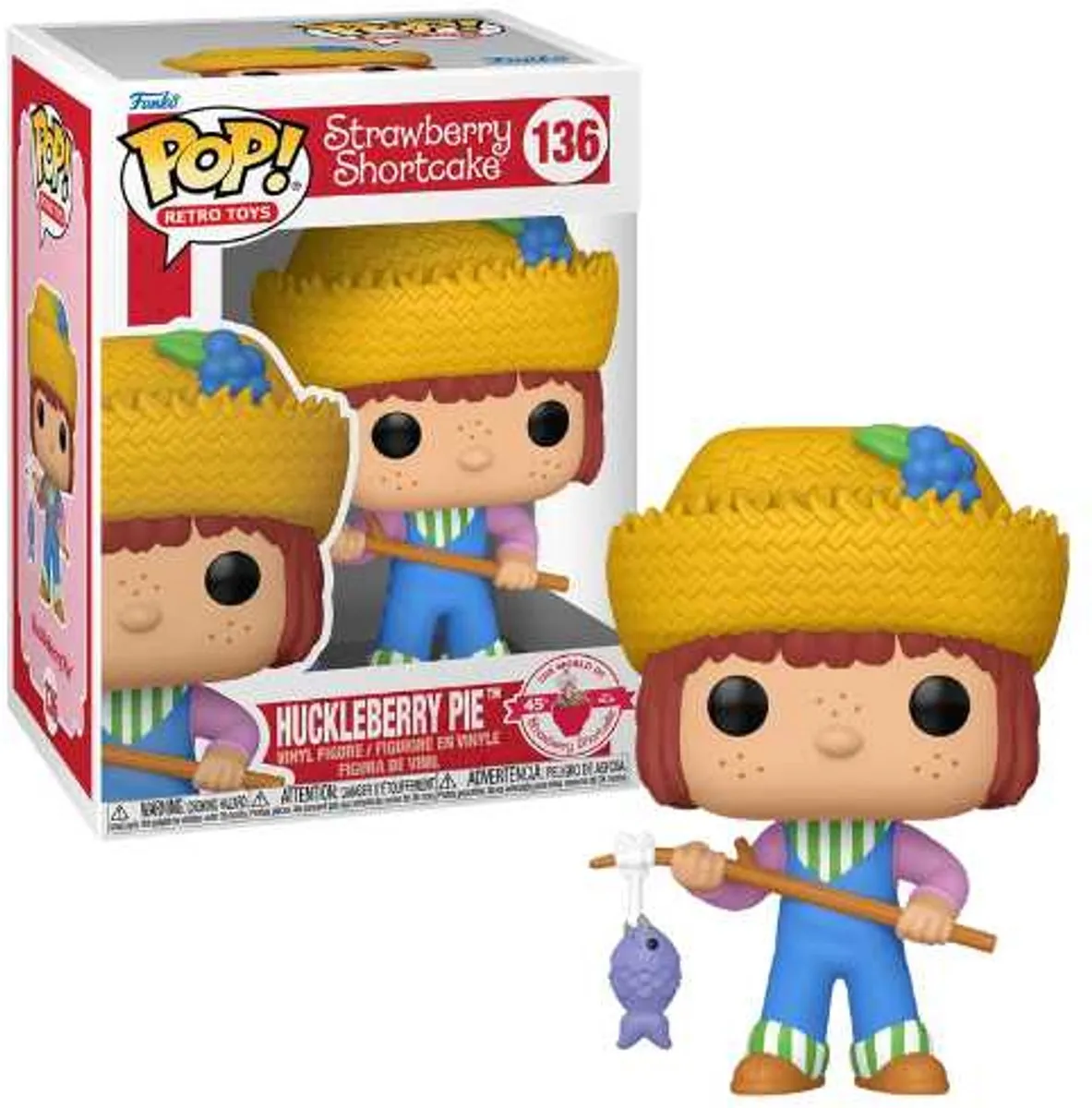 Funko Pop! Strawberry Shortcake Huckleberry Pie #136 - Veelkleurig
