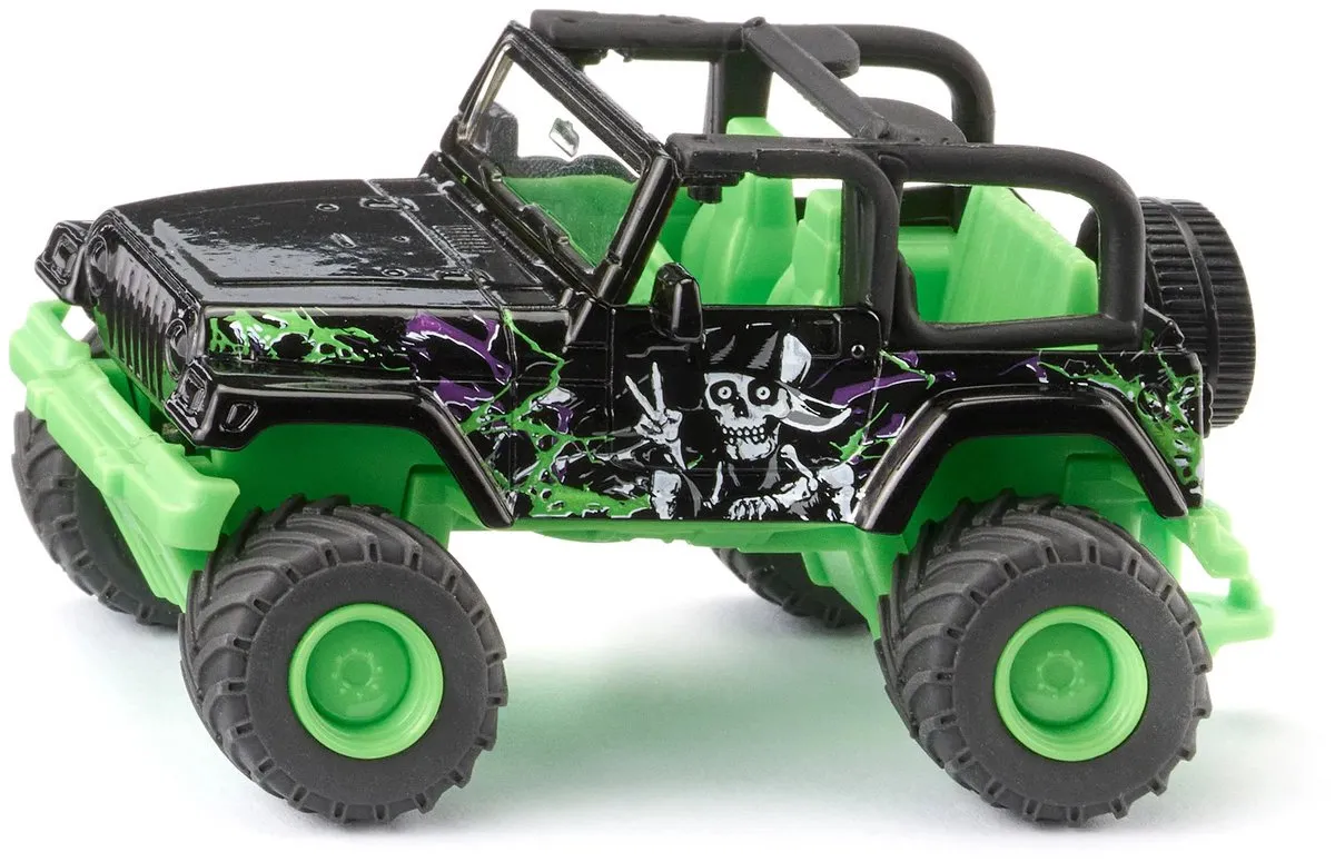 SIKU 1554 Jeep Big Wheel - Metaal/Kunststof Multicolor