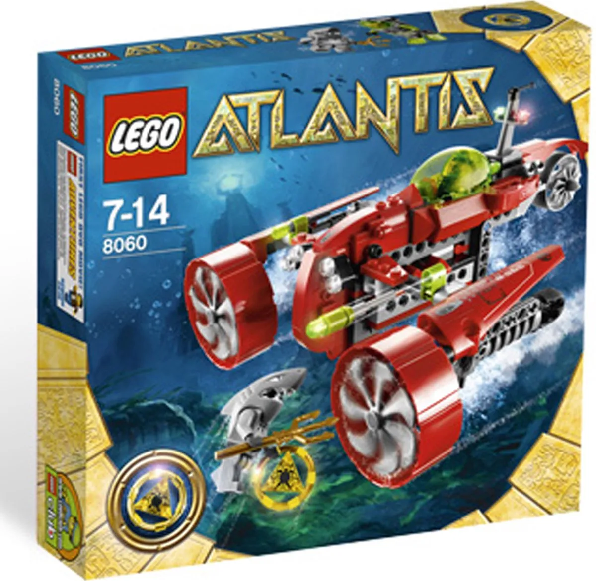 LEGO Atlantis Typhoon Turbo Onderzeeër 8060