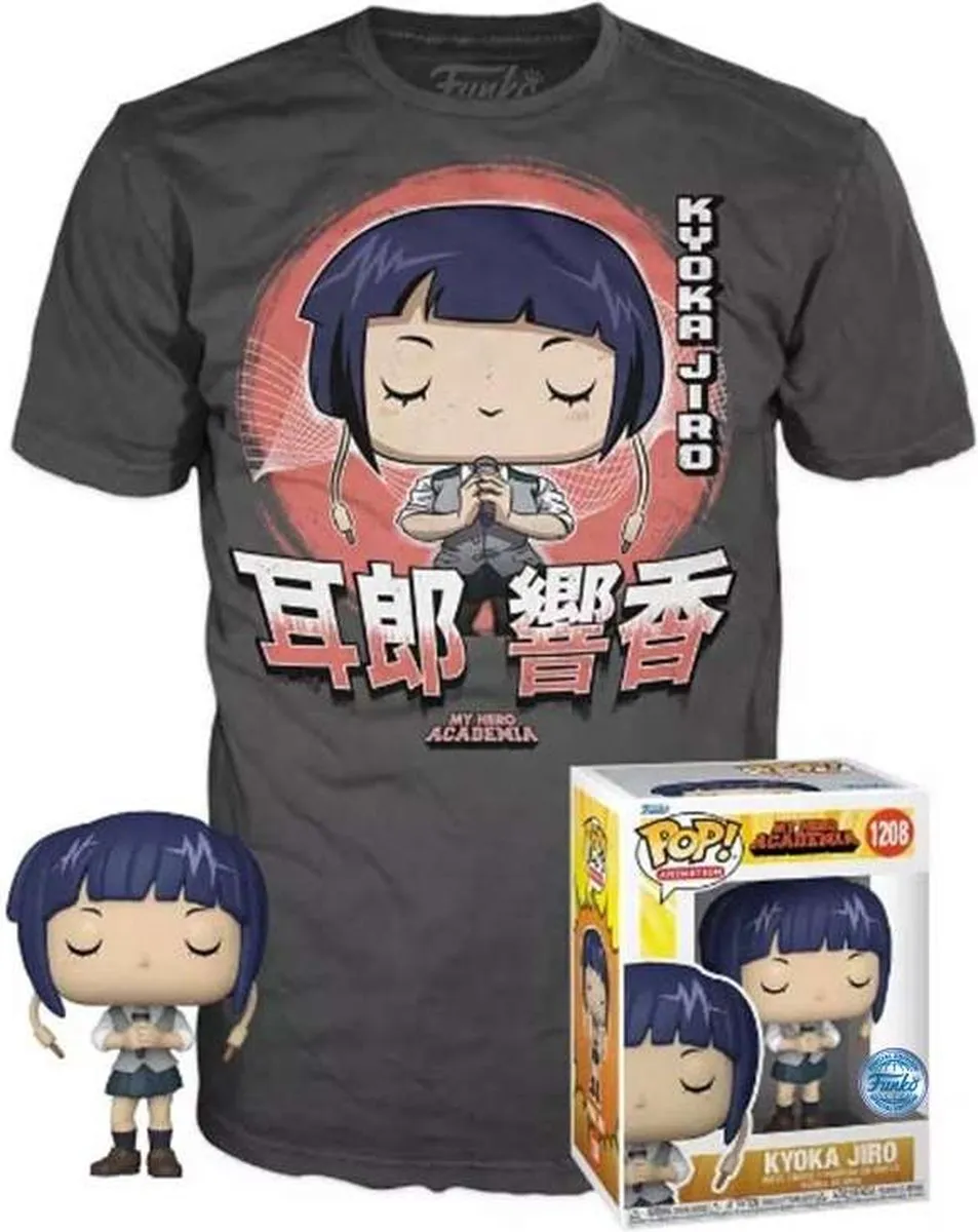 Funko Pop! My Hero Academia Kyoka Jiro #1208 - Size M - afbeelding 6 van 6
