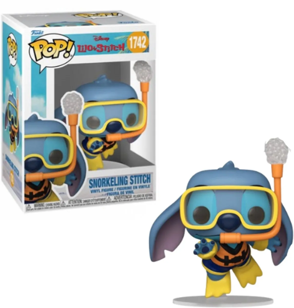 Funko Pop! Disney Lilo & Stitch Snorkeling Stitch #1742