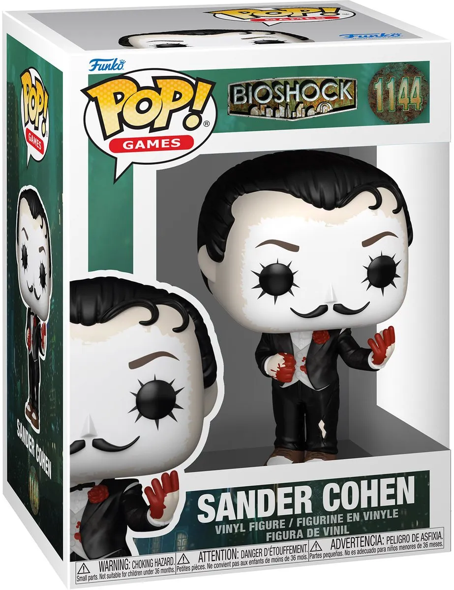Funko Pop! Games Bioshock Sander Cohen #1144
